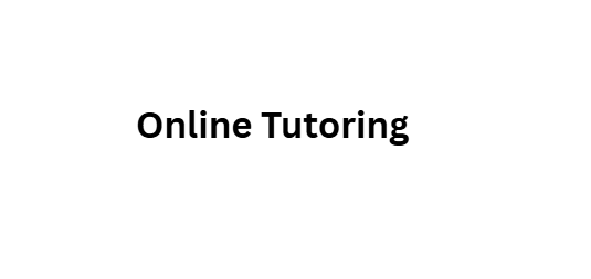 Online Tutoring