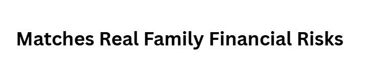 Matches Real Family Financial Risks