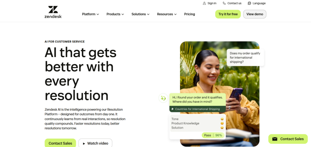 Zendesk AI