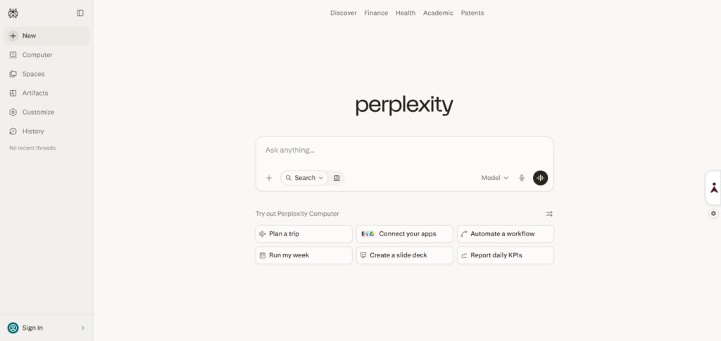 Perplexity AI
