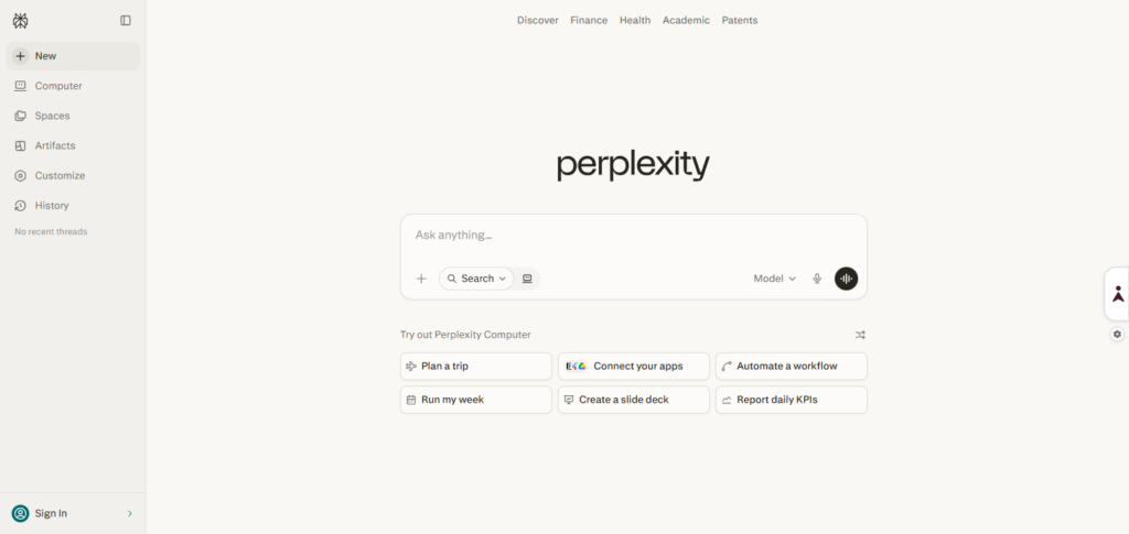 10 Best AI Search Engines Competing With Google Search in 2026 2 Perplexity AI