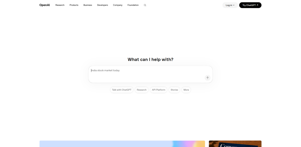 OpenAI ChatGPT