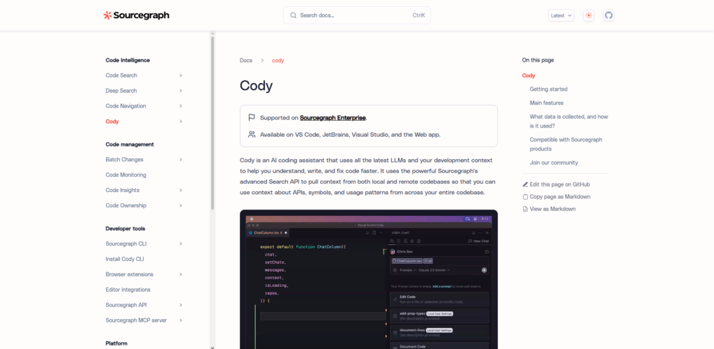 Sourcegraph Cody