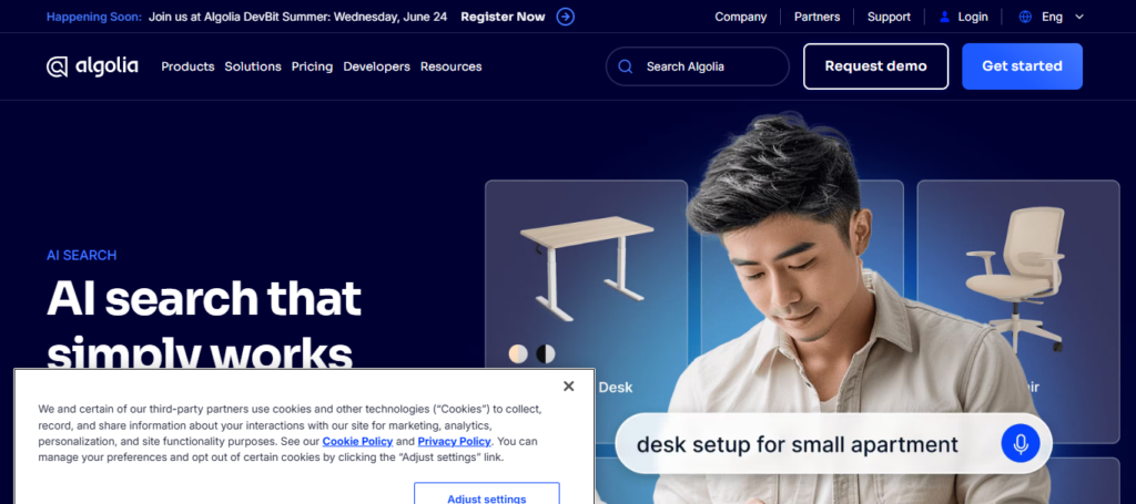 Algolia AI Search