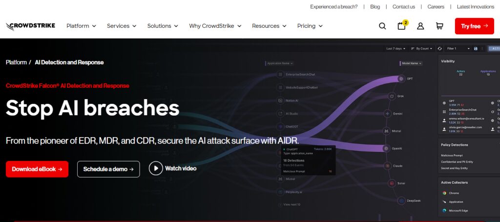 CrowdStrike Falcon AI