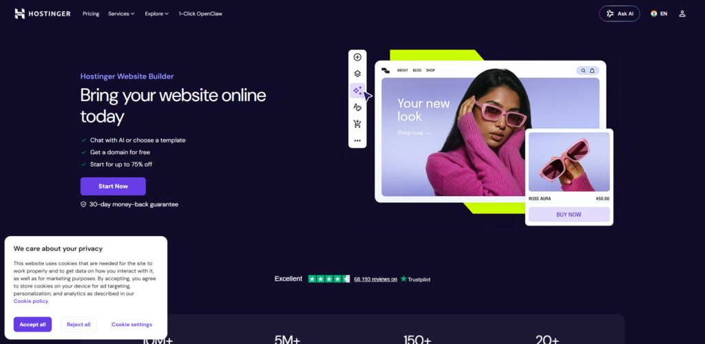 Hostinger Website Builder