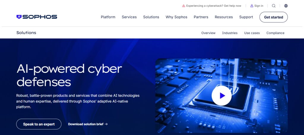 Sophos Intercept X AI