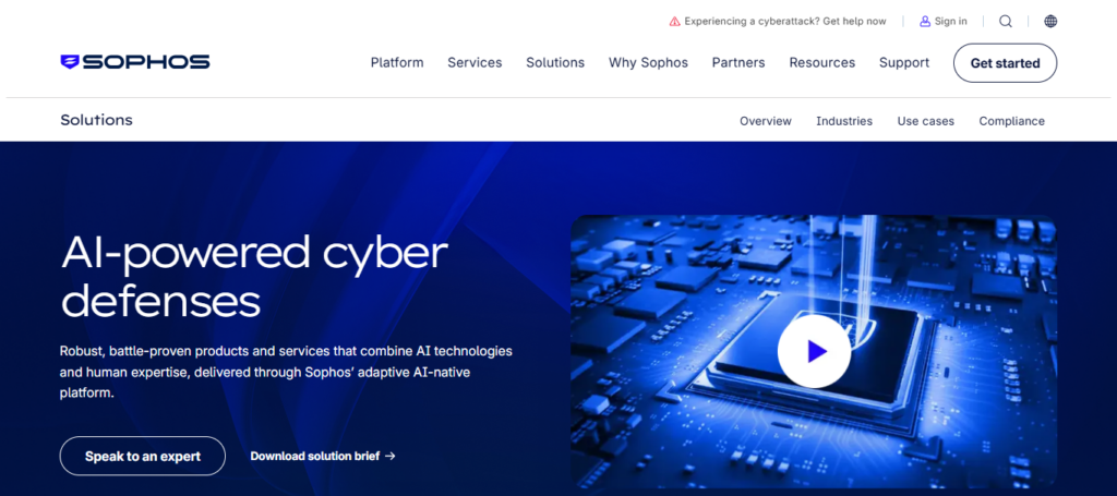 Sophos Intercept X AI