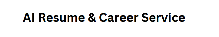 AI Resume & Career Service