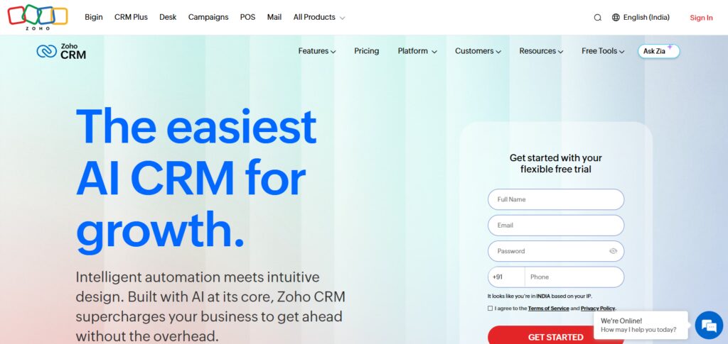 10 Best Lead Management Software Tools for Sales Teams in 2026 5 Zoho CRM