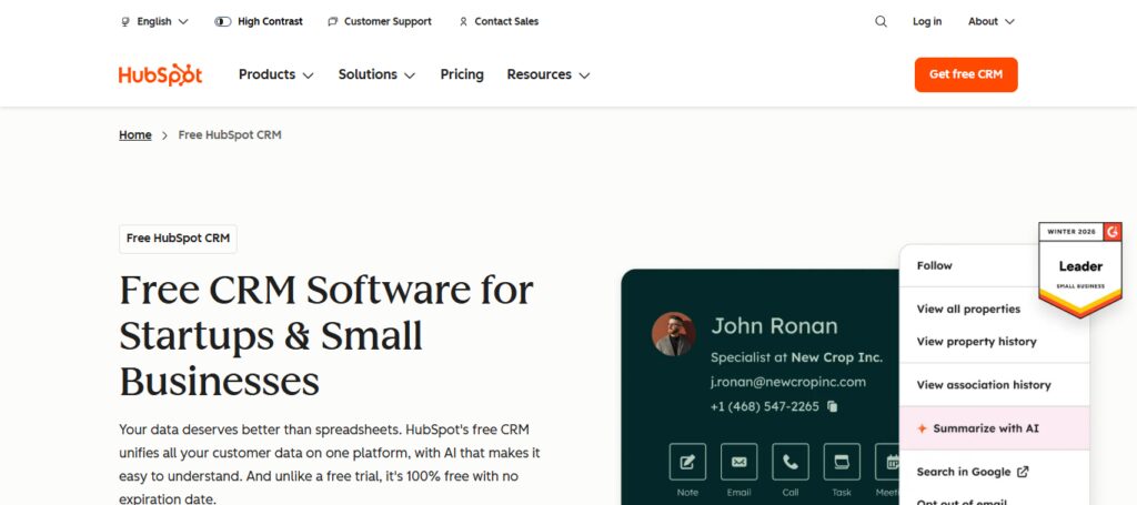 HubSpot CRM