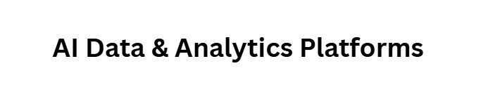 AI Data & Analytics Platforms