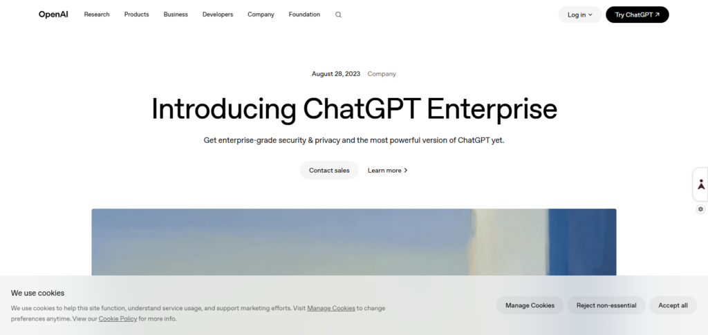 OpenAI Enterprise (GPT + API)