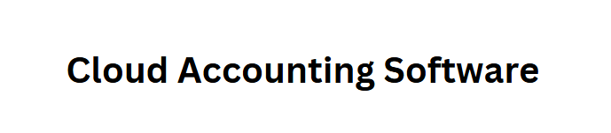  Cloud Accounting Software
