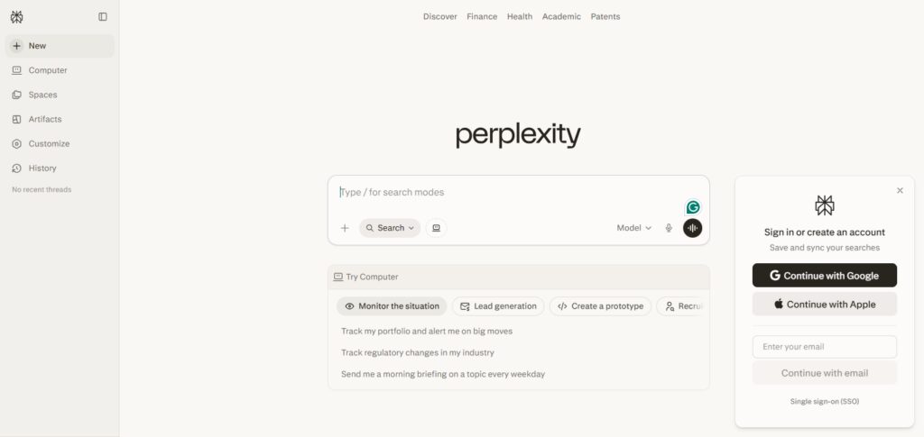 Perplexity AI