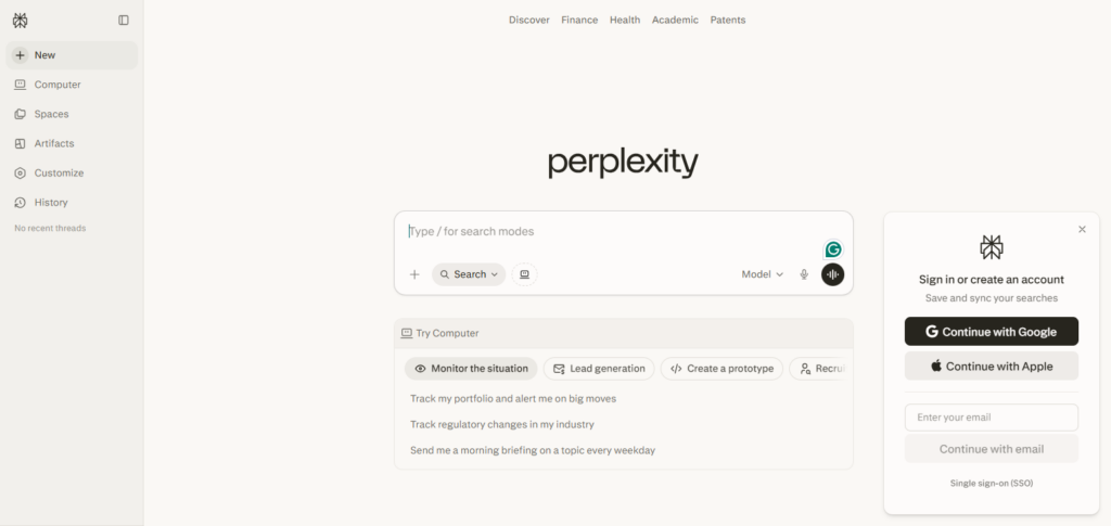Perplexity AI