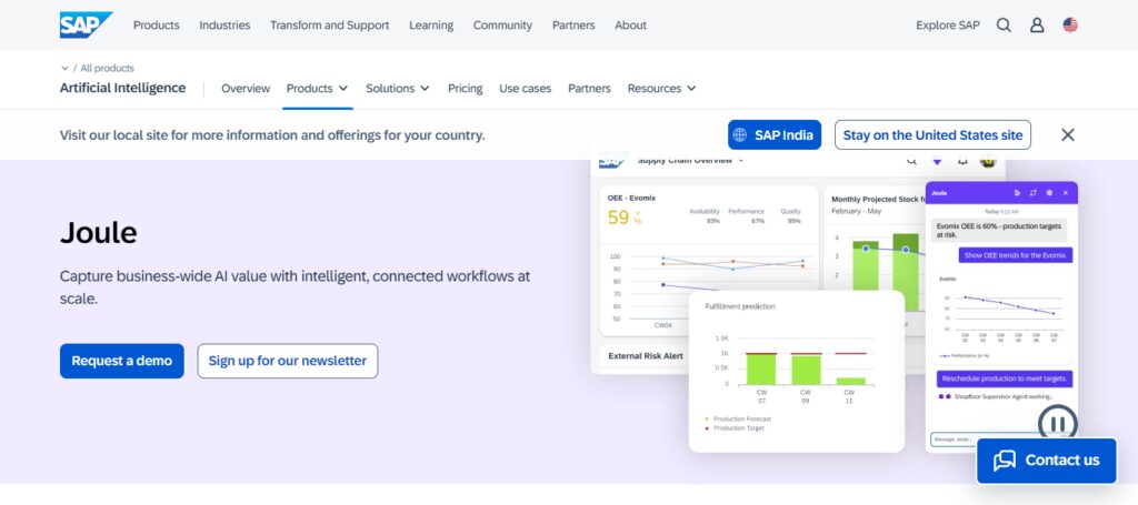 SAP Joule AI