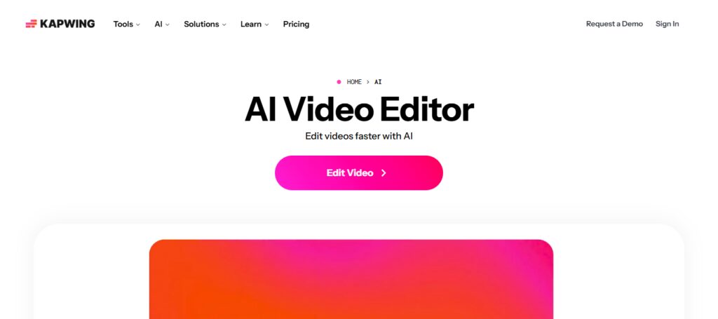 Kapwing AI Studio