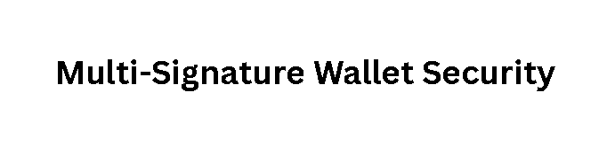 Multi-Signature Wallet Security