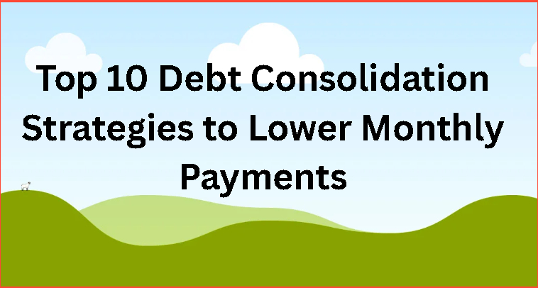 Top 10 Debt Consolidation Strategies to Lower Monthly Payments