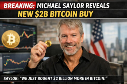 Breaking: Michael Saylor Reveals New $2B Bitcoin Buy