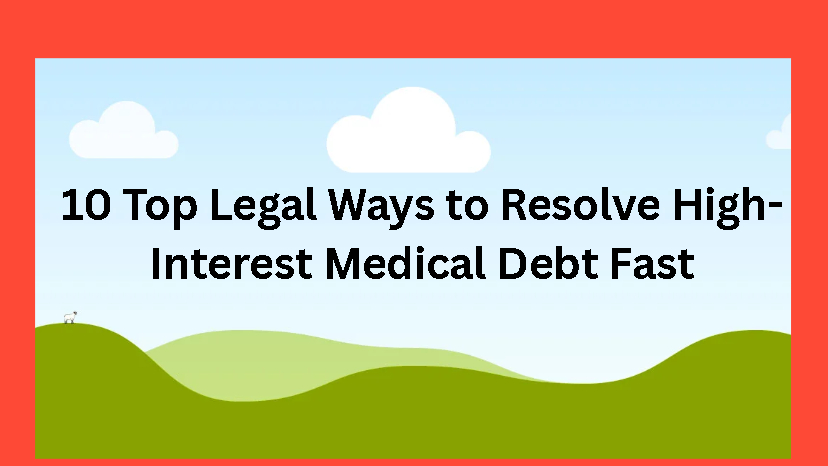 10 Top Legal Ways to Resolve High-Interest Medical Debt Fast