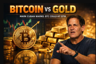 Bitcoin vs Gold: Mark Cuban Warns BTC Could Hit $71K