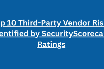 Top 10 Third-Party Vendor Risks Identified by SecurityScorecard Ratings