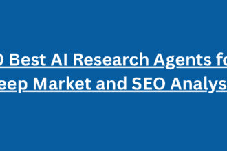 10 Best AI Research Agents for Deep Market and SEO Analysis