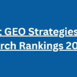 10 Best GEO Strategies for AI Search Rankings 2026