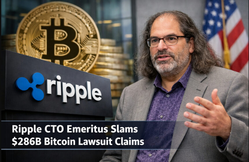 Ripple CTO Emeritus Slams $286B Bitcoin Lawsuit Claims