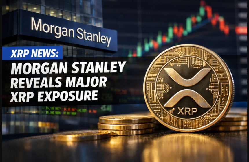 XRP News: Morgan Stanley Reveals Major XRP Exposure