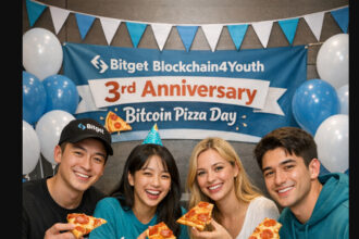 Bitget Blockchain4Youth 3rd Anniversary Bitcoin Pizza Day