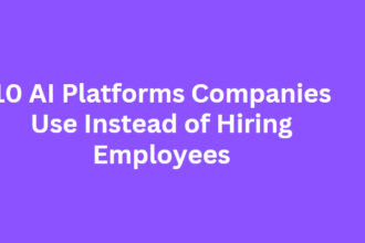 10 AI Platforms Companies Use Instead of Hiring Employees