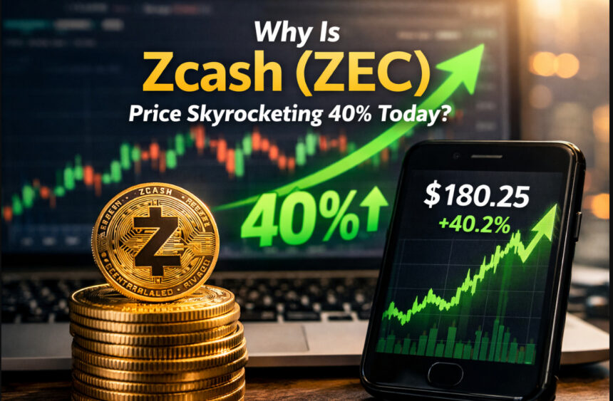 Why Is Zcash (ZEC) Price Skyrocketing 40% Today?