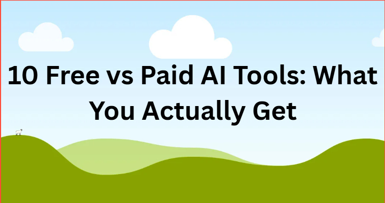 10 Free vs Paid AI Tools: What You Actually Get