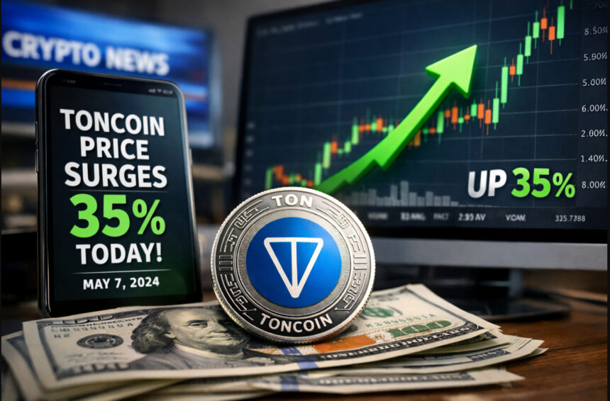 Why Toncoin Price Surged 35% Today, May 7 Explained