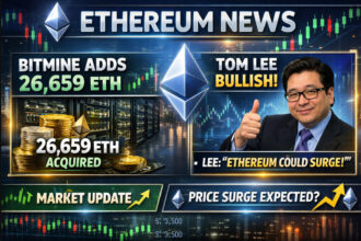 Ethereum News: Bitmine Adds 26,659 ETH, Tom Lee Bullish