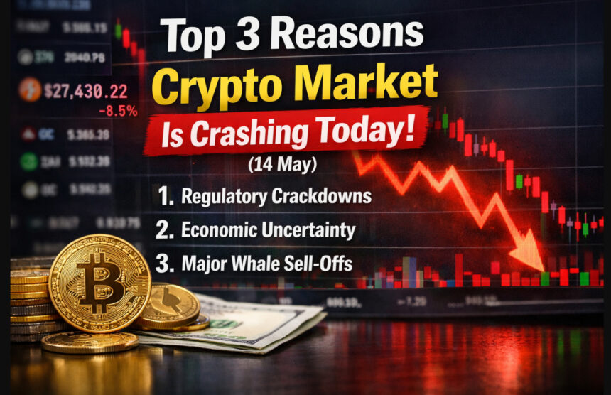Top 3 Reasons Crypto Market Is Crashing Today (14 May)
