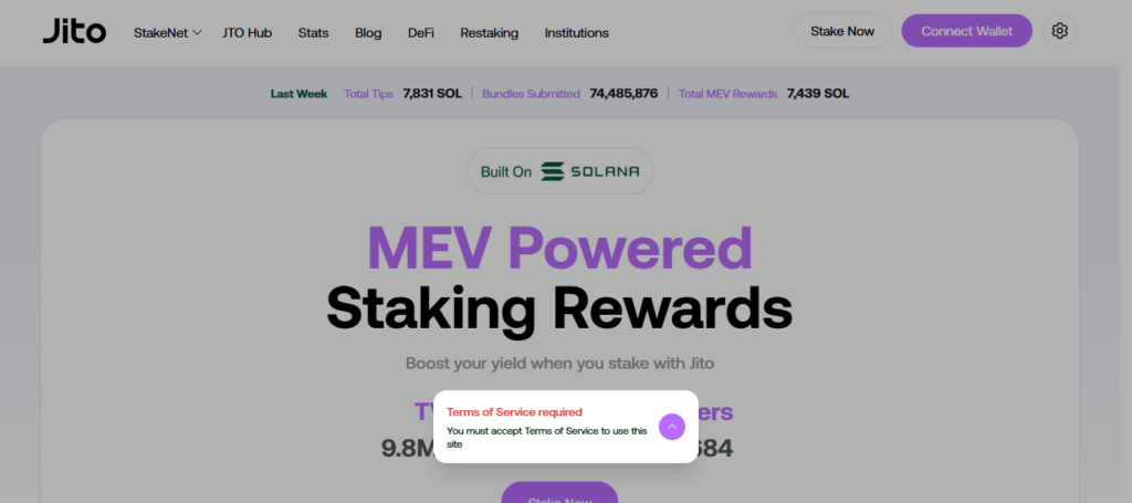 10 Best Multi-Chain MEV Boost Bots for Slippage Protection 8 Jito MEV Staking