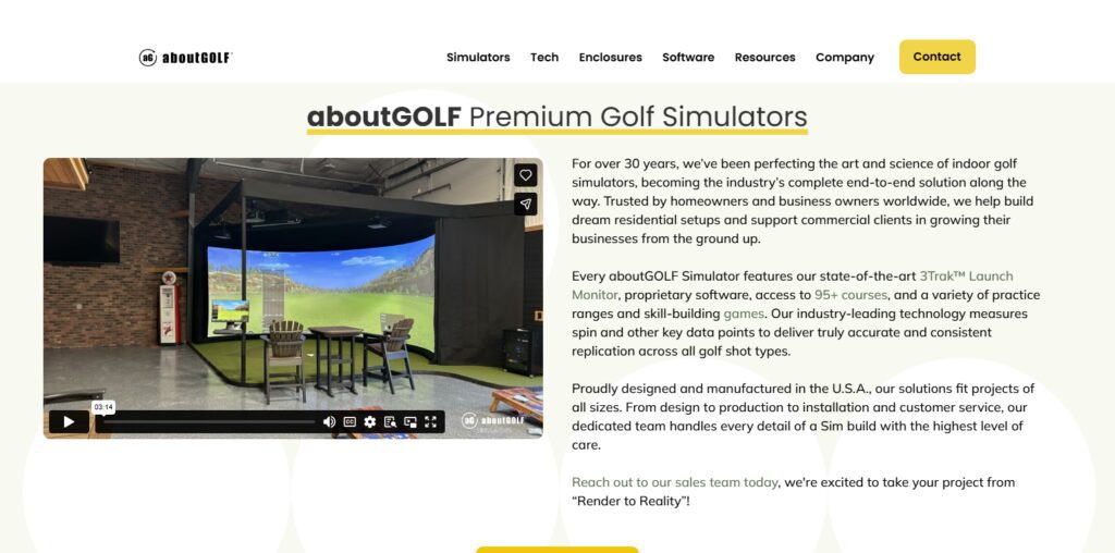 10 Best Professional Golf Simulators for Home Basement 10 aboutGolf Simulator Systems