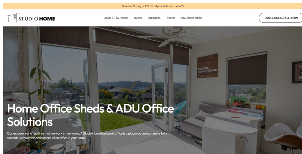 Studio Shed Office Series
