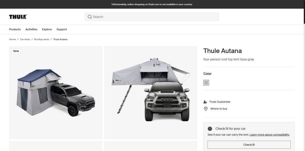 Thule Tepui Autana