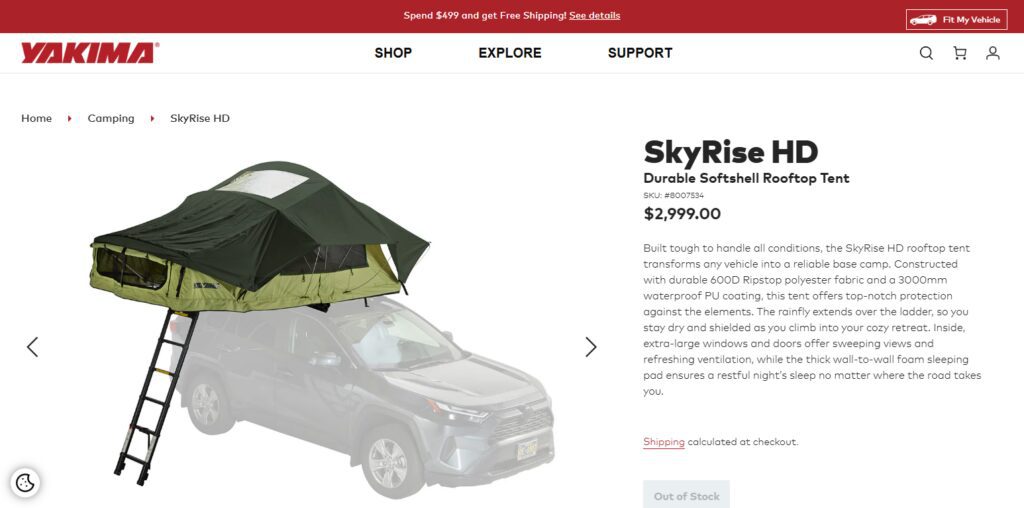 Yakima SkyRise HD