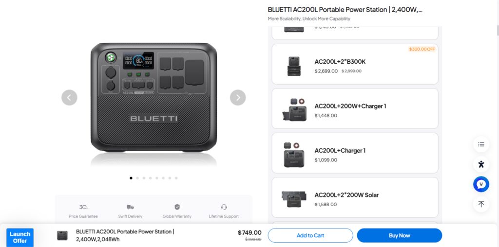 Bluetti AC200L