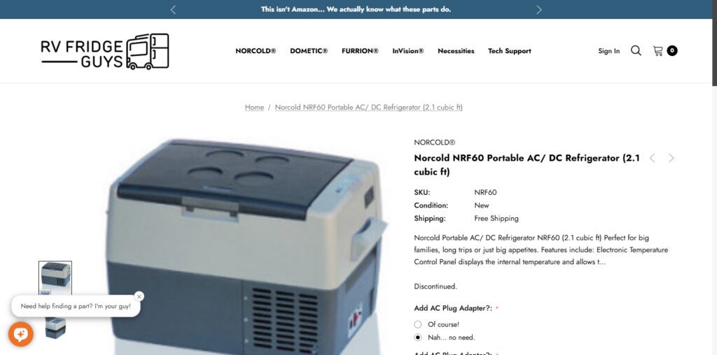 10 Best Heavy-Duty 12V Portable Fridges & Freezers for Trip 11 Norcold NRF Series