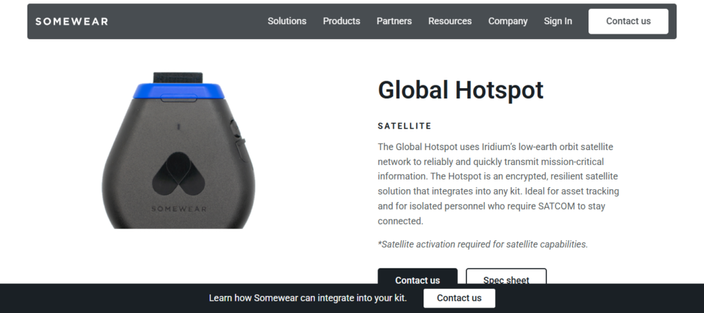 10 Best Satellite Messengers & SOS Devices for Backcountry 6 Somewear Global Hotspot