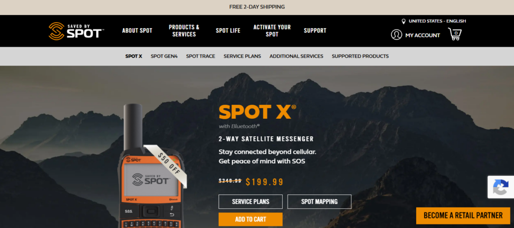 10 Best Satellite Messengers & SOS Devices for Backcountry 5 Spot X 2‑Way Messenger