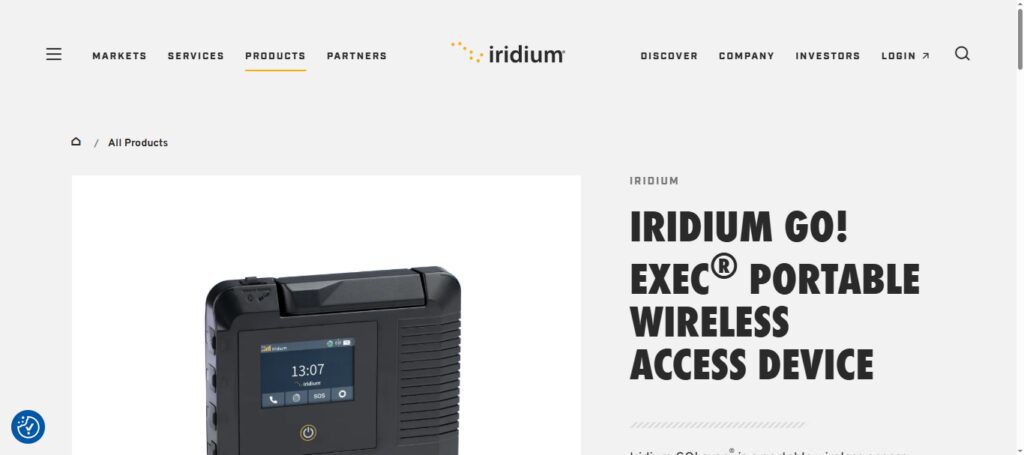 Iridium GO! exec