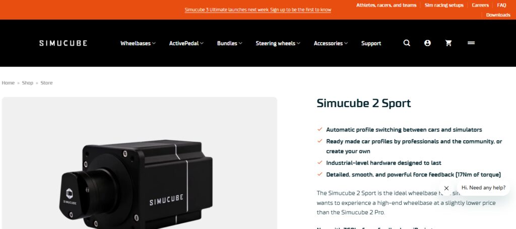 Simucube 2 Sport